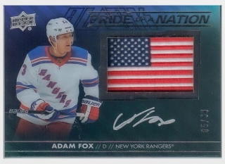 2021/22 Pride of a Nation Adam Fox #PON-AF /99